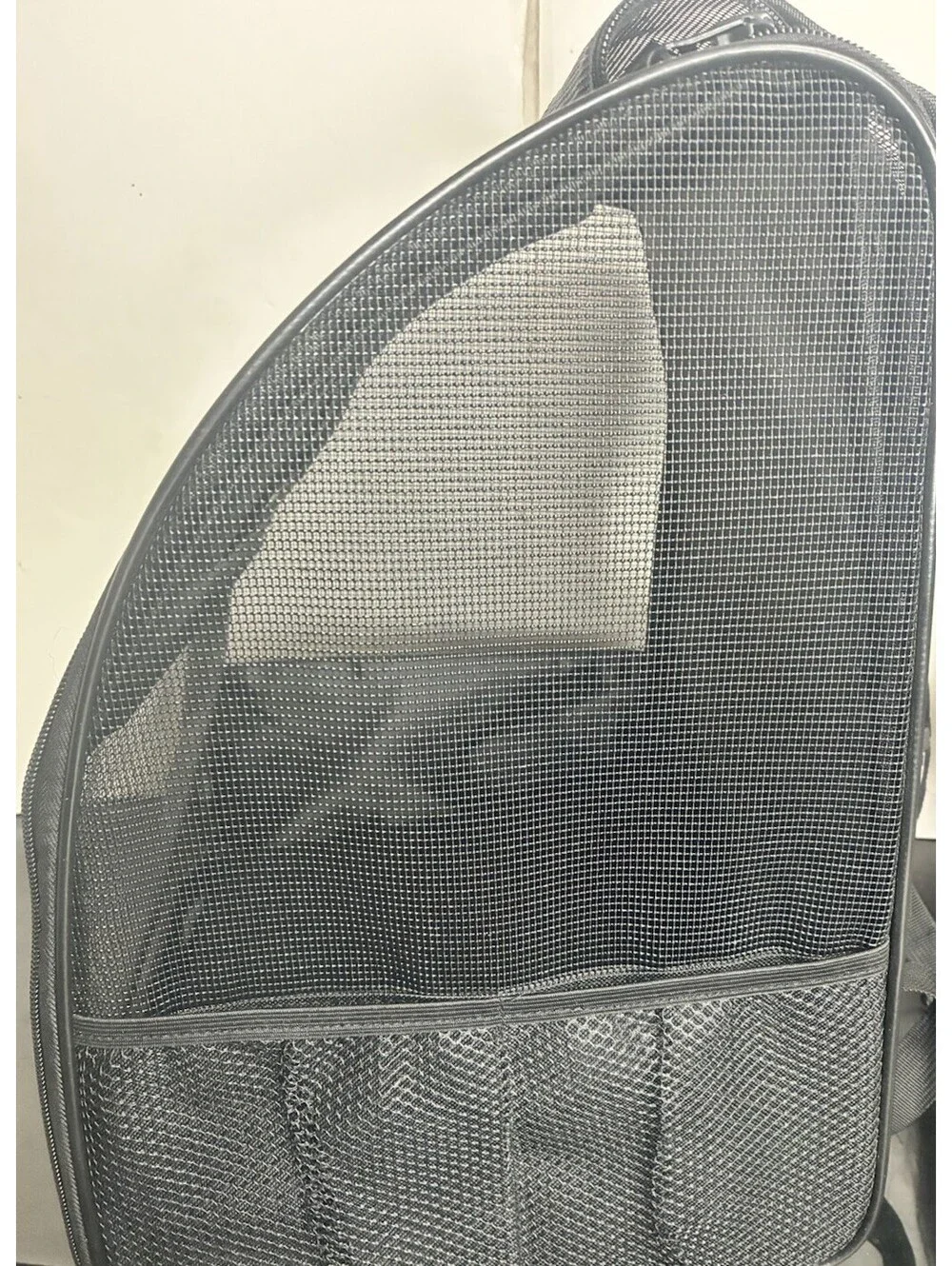 Conlun Dog Carrier Large Cat Carrier  Soft Travel Pet Bag Collapsible Black